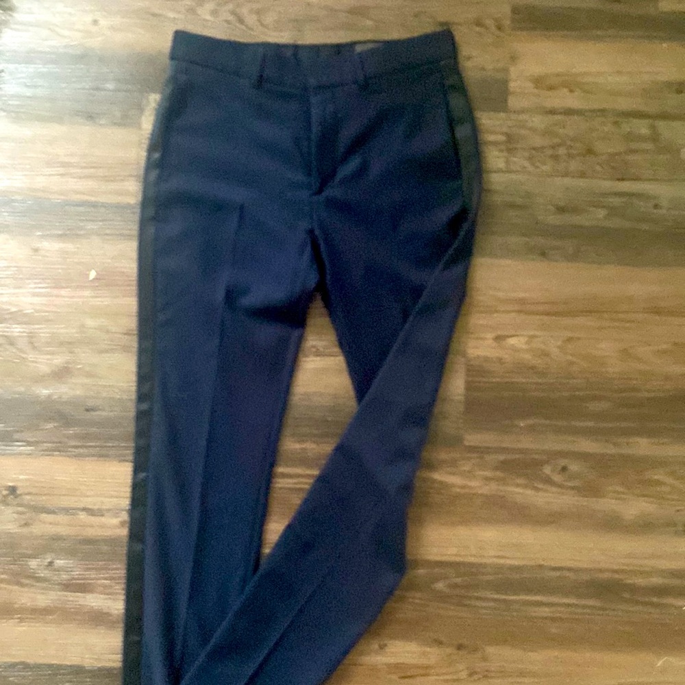 H&M Mens wool/poly tuxedo pant